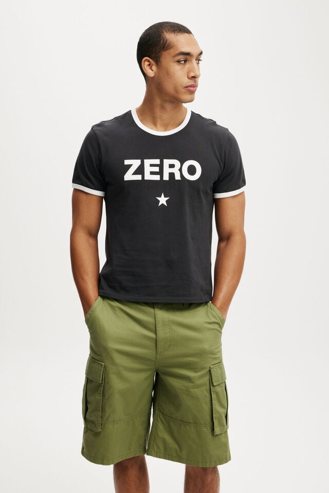 cotton on Baggy Cargo Short military twill