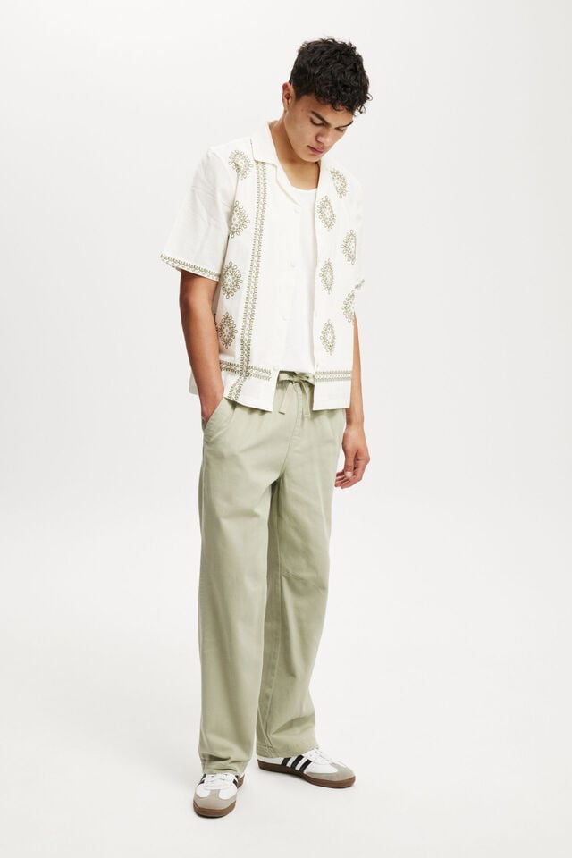 cotton on Baggy Casual Pant sage