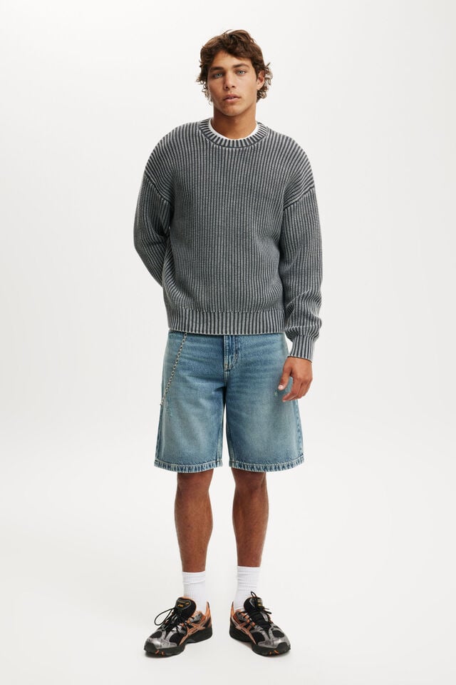 cotton on Baggy Denim Short californian blue