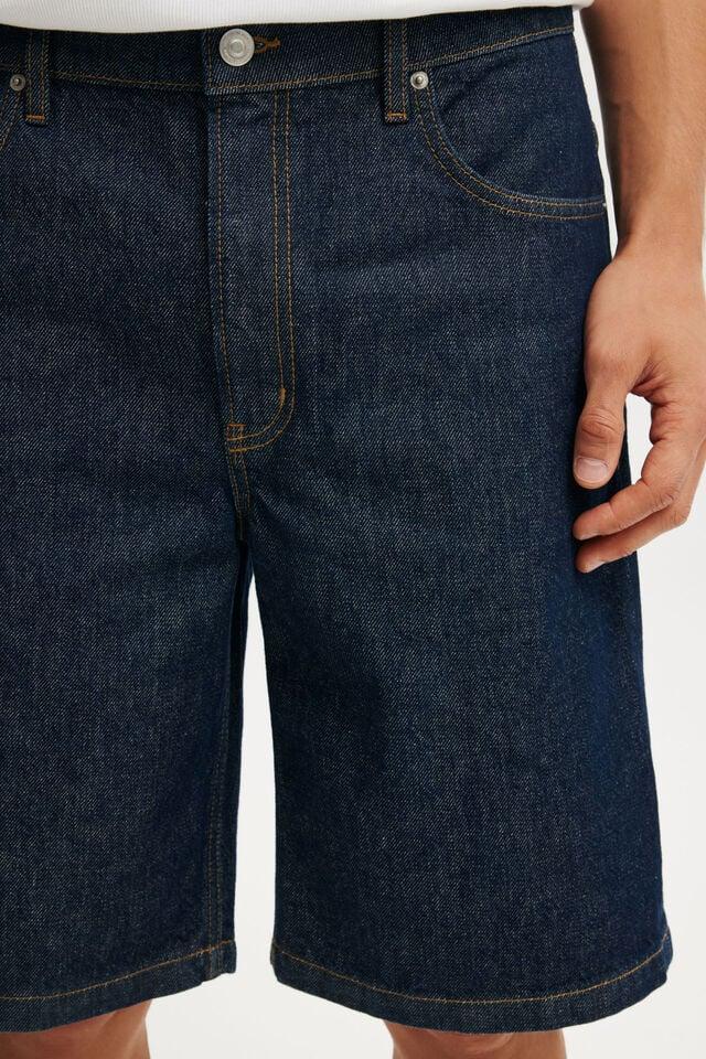 Cotton On Baggy Denim Short Shutter Blue