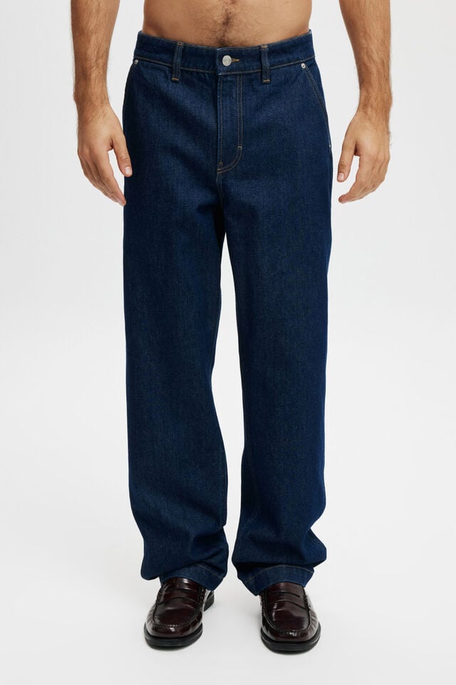 Cotton On Baggy Jean Carpenter Apollo Blue