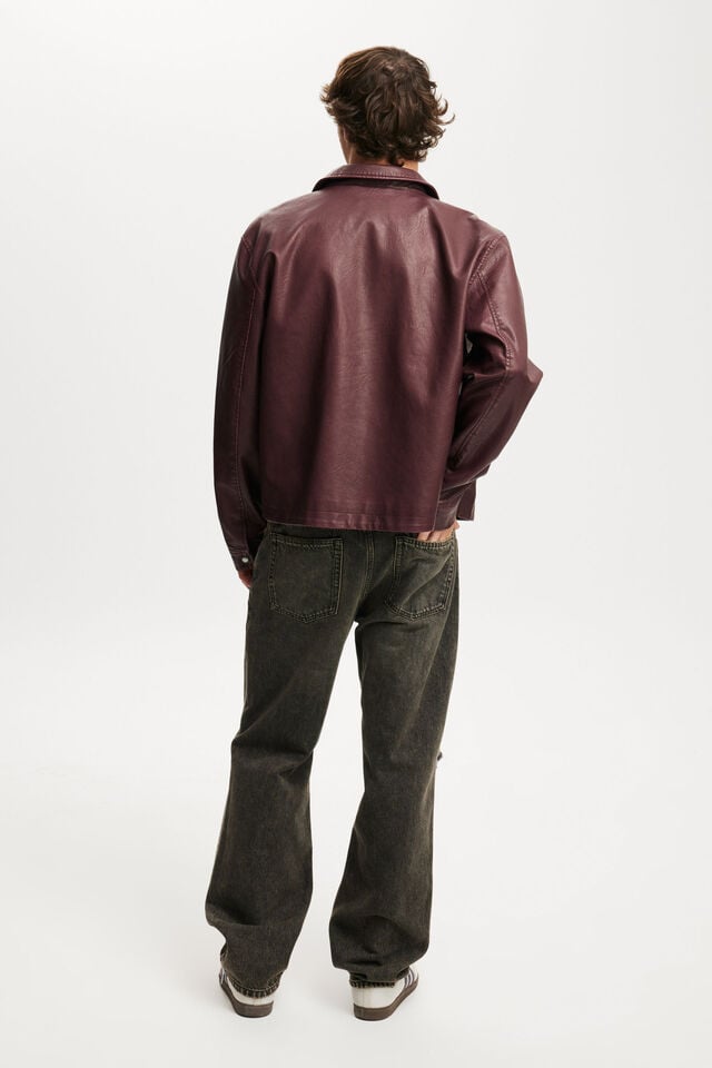 Cotton On Baggy Jean Downtown Black Rip