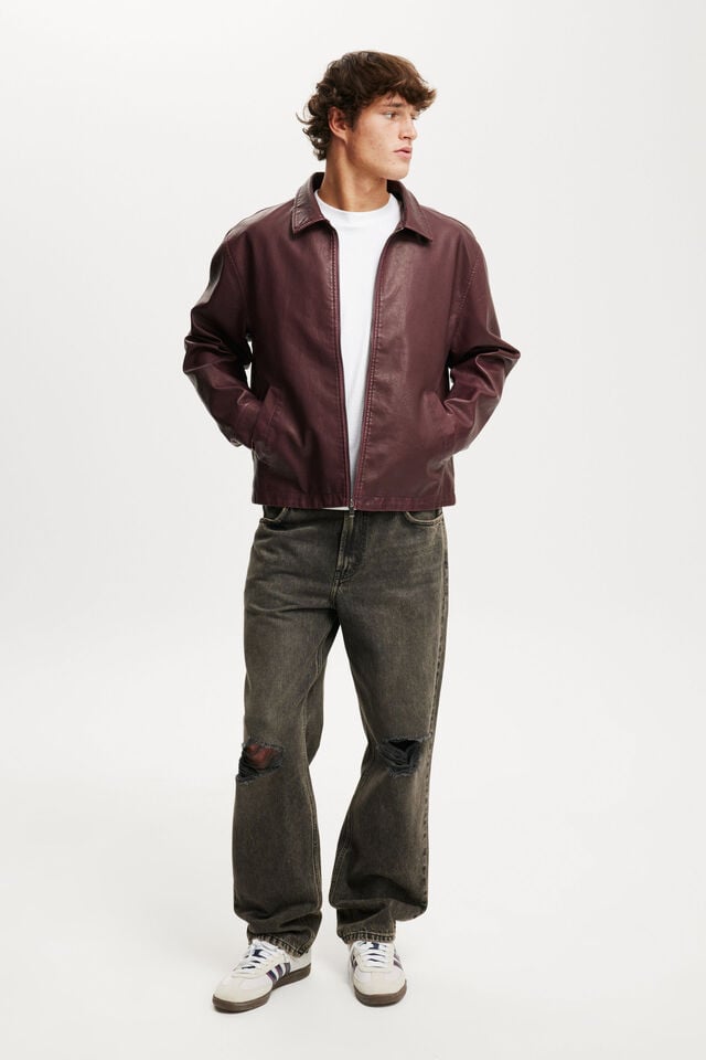 cotton on Baggy Jean downtown black rip