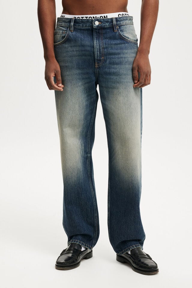 Cotton On Baggy Jean Static Blue