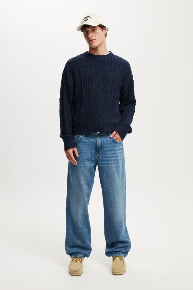 cotton on Baggy Jean tidal blue