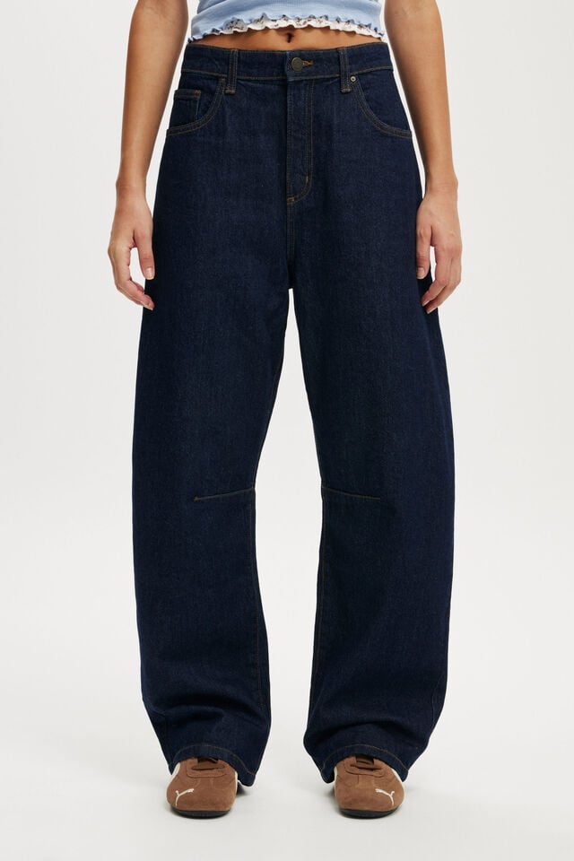 Cotton On Barrel Jean Indigo