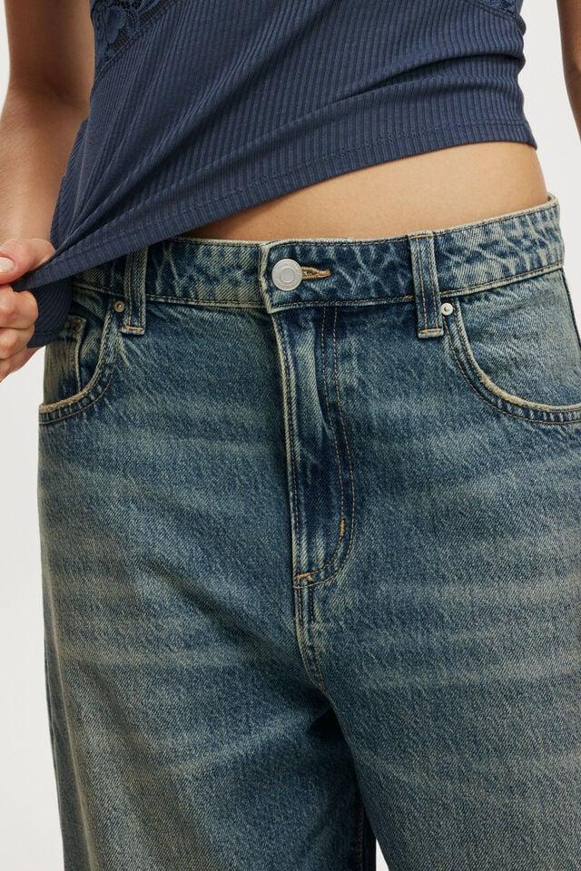 Cotton On Barrel Jean Nova Blue