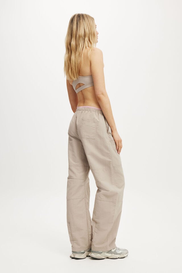 Cotton On Barrel Leg Woven Pant Allspice