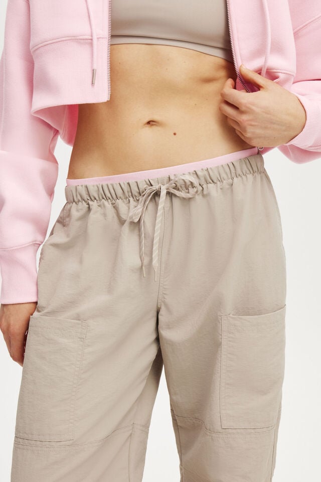 Cotton On Barrel Leg Woven Pant Allspice