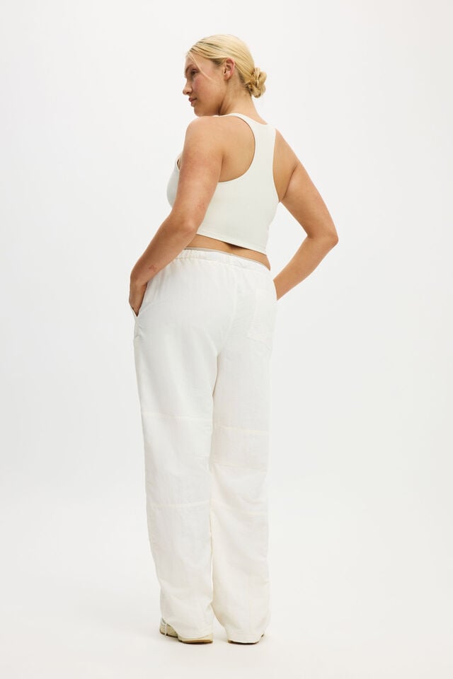 Cotton On Barrel Leg Woven Pant Coconut Milk