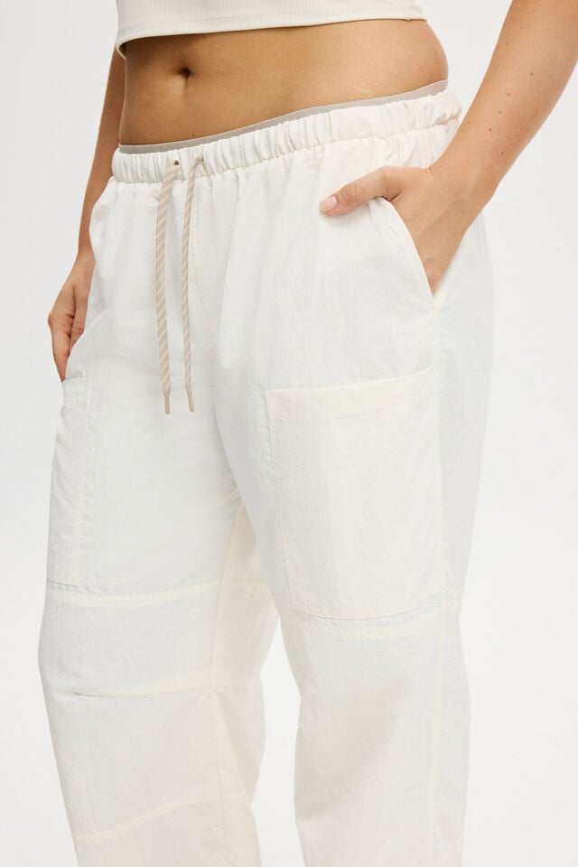 Cotton On Barrel Leg Woven Pant Coconut Milk