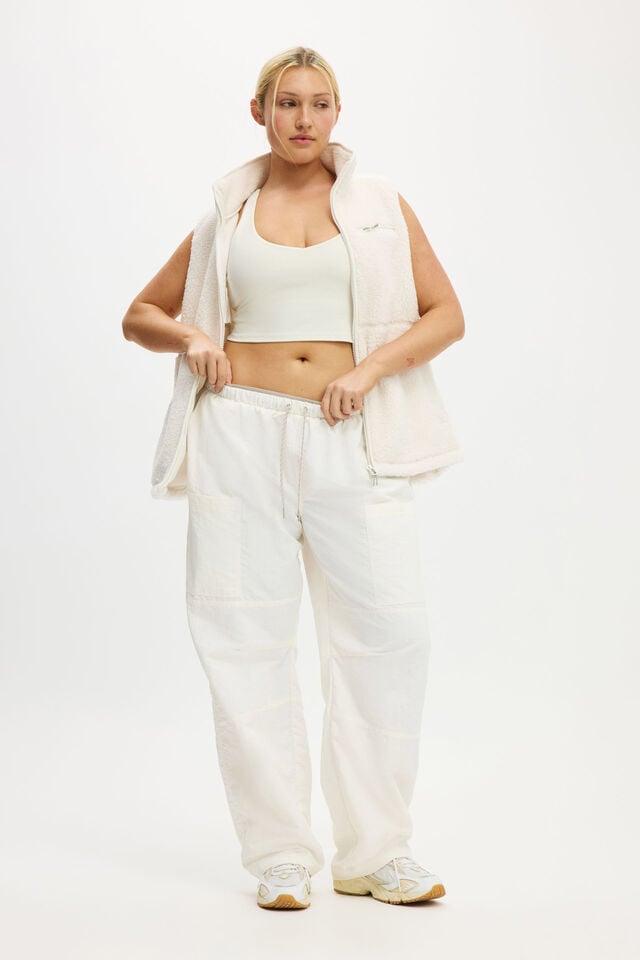 cotton on Barrel Leg Woven Pant coconut milk