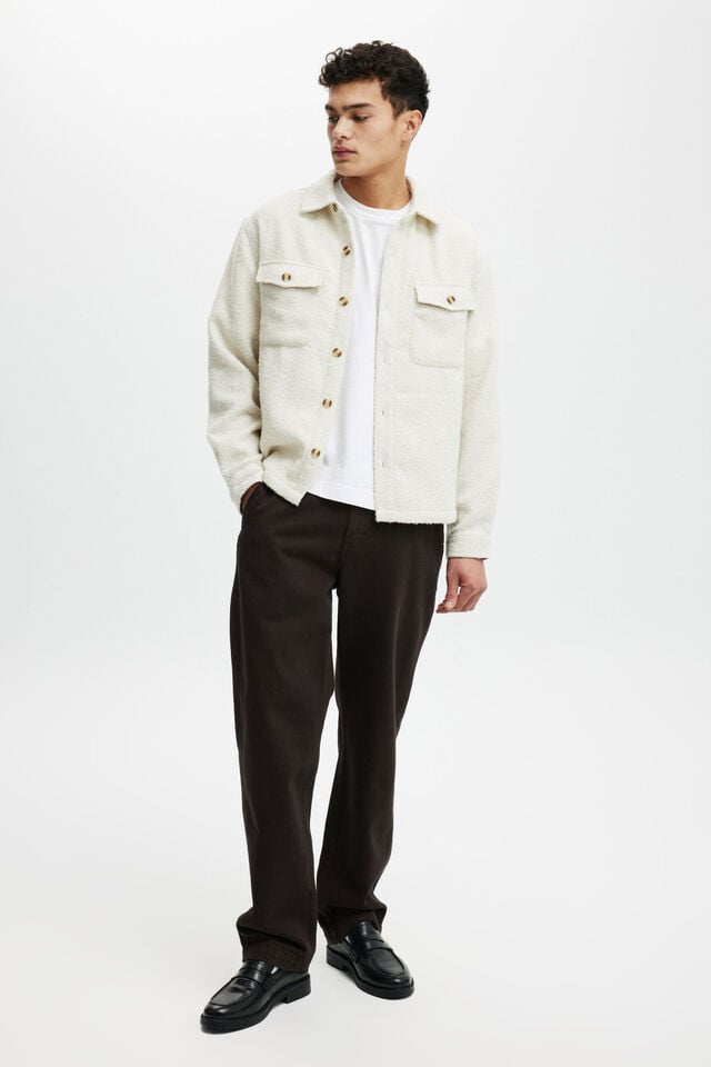 Cotton On Beckley Overshirt Cream