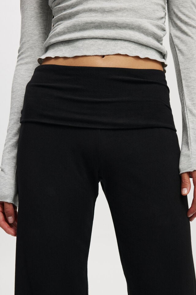 Cotton On Bella Straight Leg Pant Black