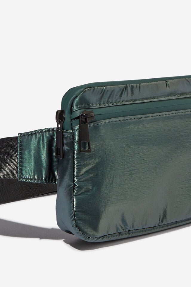 Cotton On Belt Bag Metallic Green