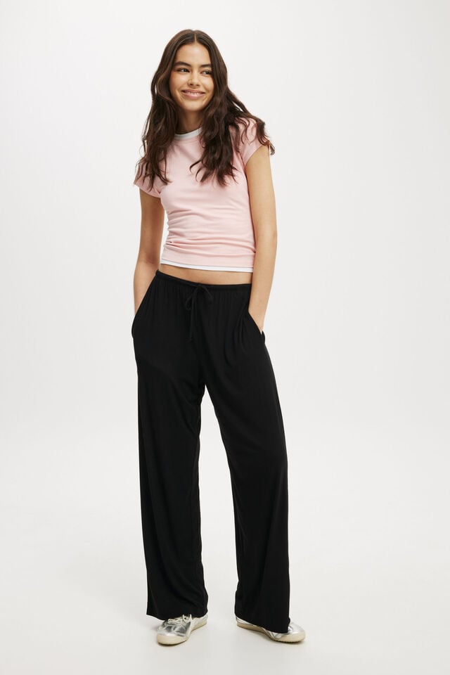 cotton on Blair Wide Leg Pant black