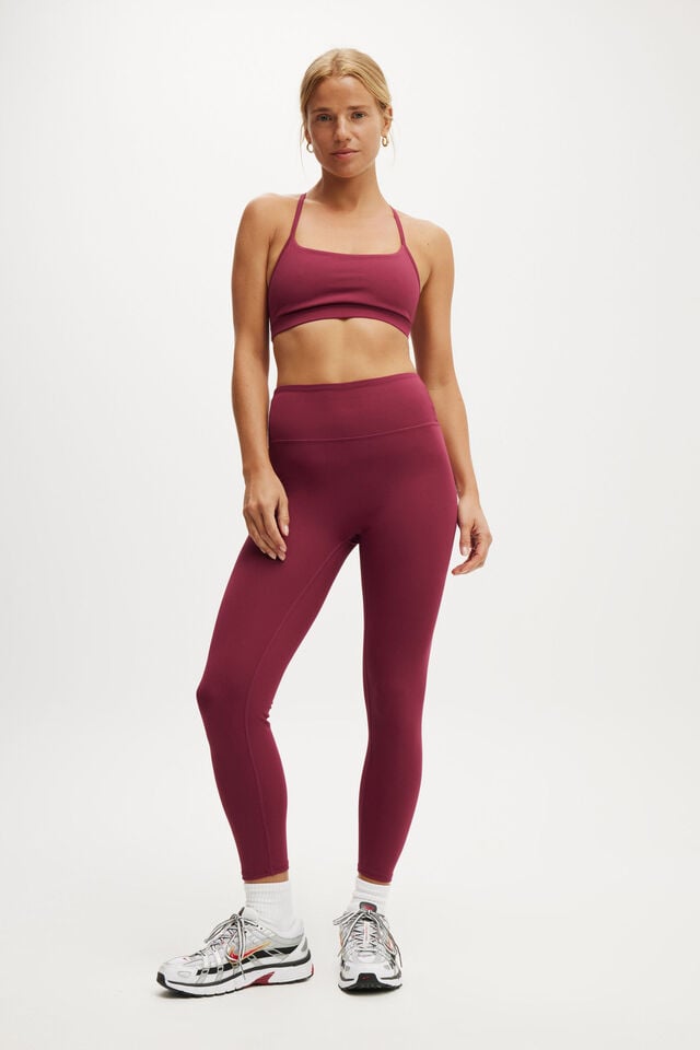 Cotton On Bondi Everyday 7/8 Tight Sangria