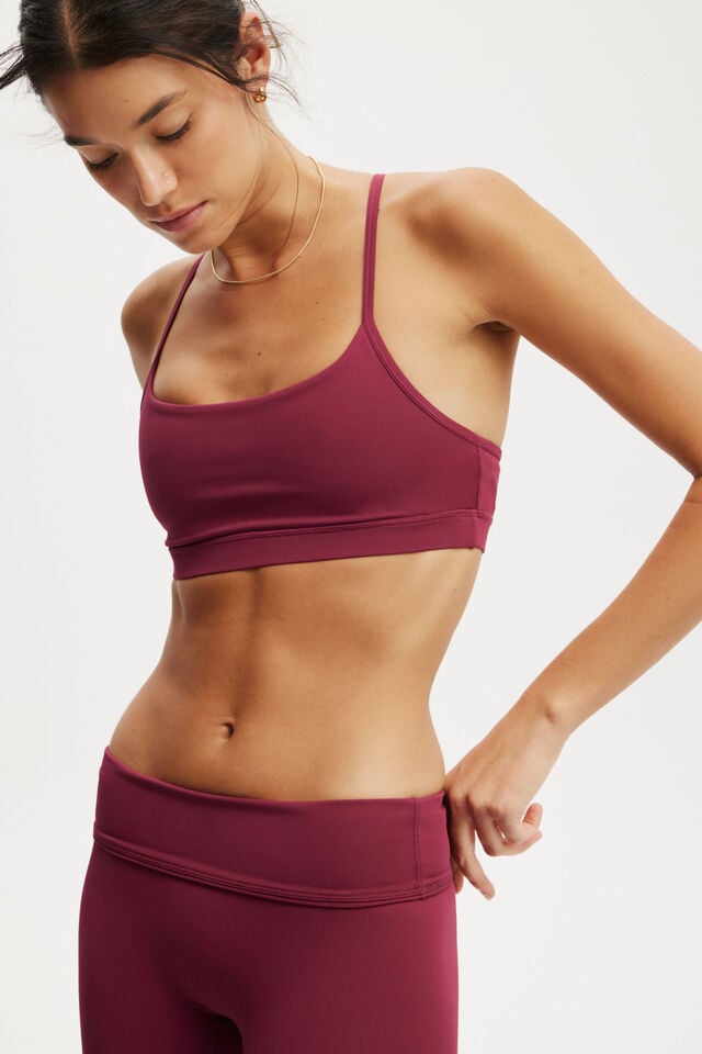 Cotton On Bondi Everyday Full Length Tight Sangria