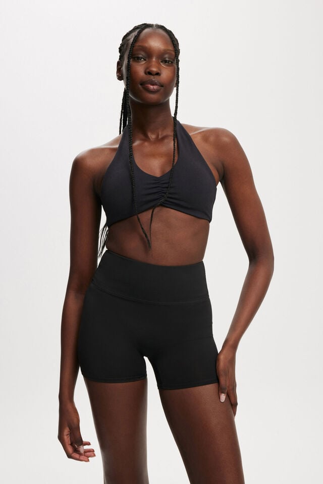 Cotton On Bondi Everyday Shortie Short Black