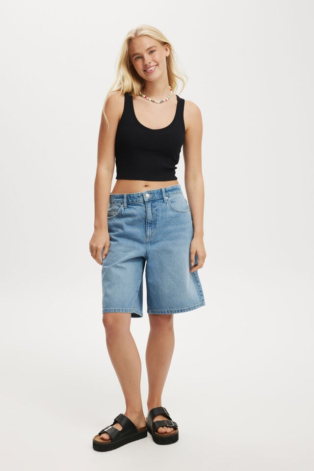 Cotton On Bondi Tank Black