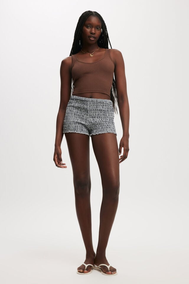 Cotton On Bondi Tank Chocolate