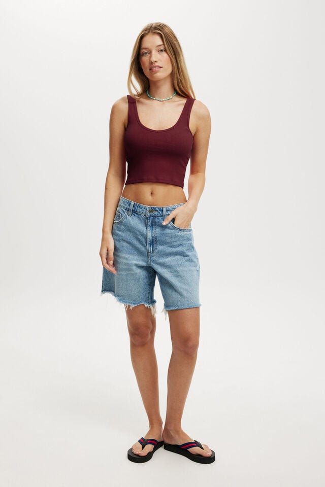 Cotton On Bondi Tank Sour Cherry