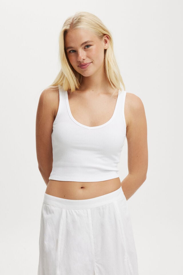 cotton on Bondi Tank white