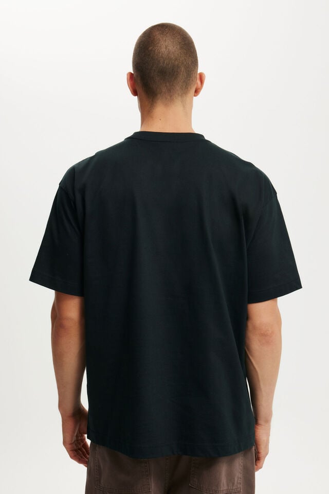 Cotton On Box Fit T-Shirt Black