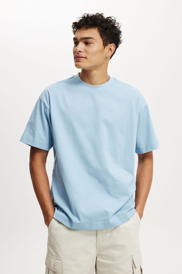cotton on Box Fit T-Shirt pearl blue