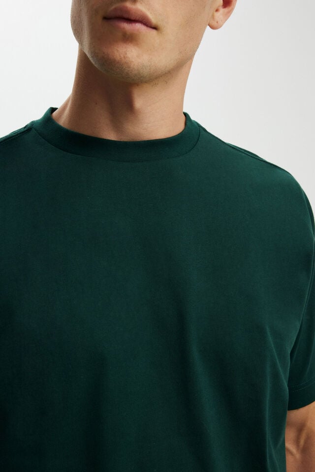 Cotton On Box Fit T-Shirt Pine Needle Green