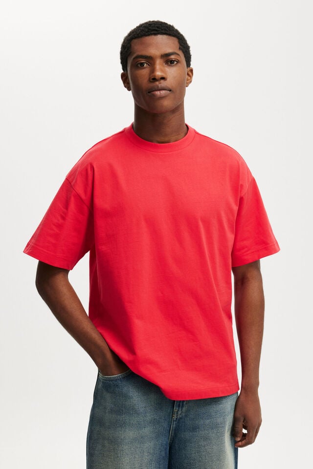 cotton on Box Fit T-Shirt race red