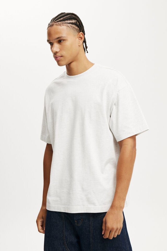 cotton on Box Fit T-Shirt white marle