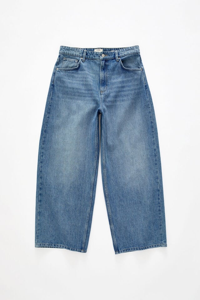 Cotton On Boyfriend Super Baggy Jean Tidal Blue