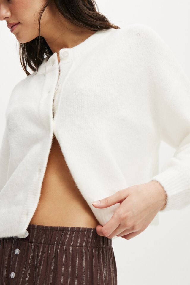 Cotton On Button Up Cardigan Coconut Milk