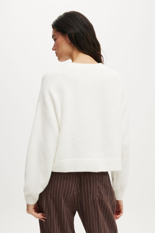 Cotton On Button Up Cardigan Coconut Milk