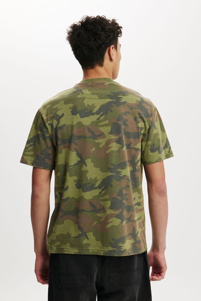 Cotton On Camo Loose Fit T-Shirt Camo