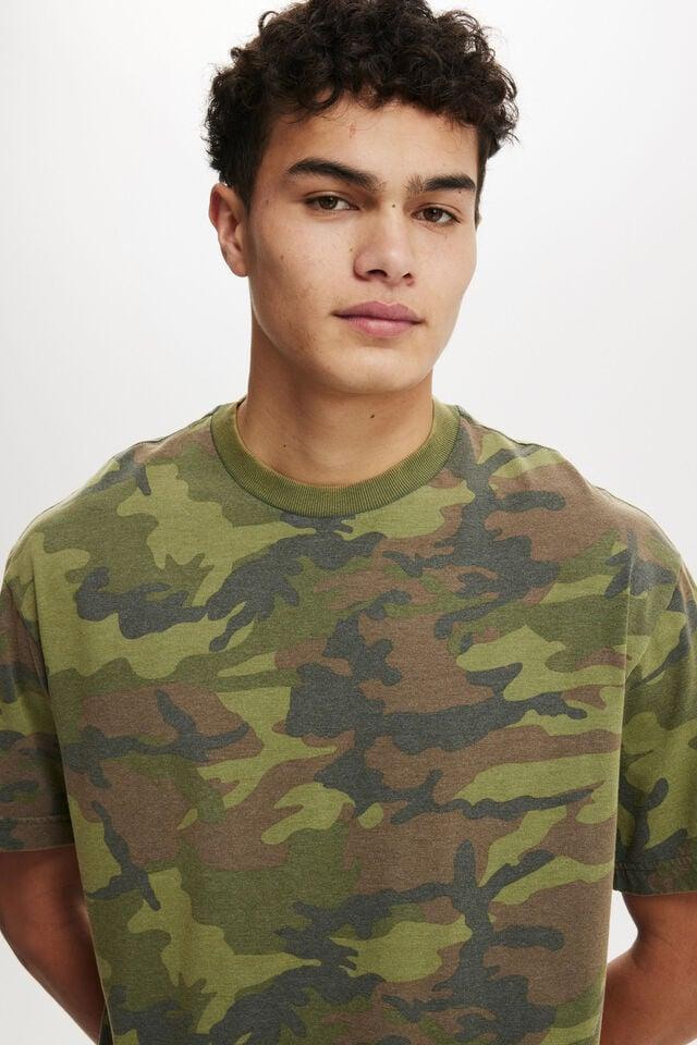 Cotton On Camo Loose Fit T-Shirt Camo