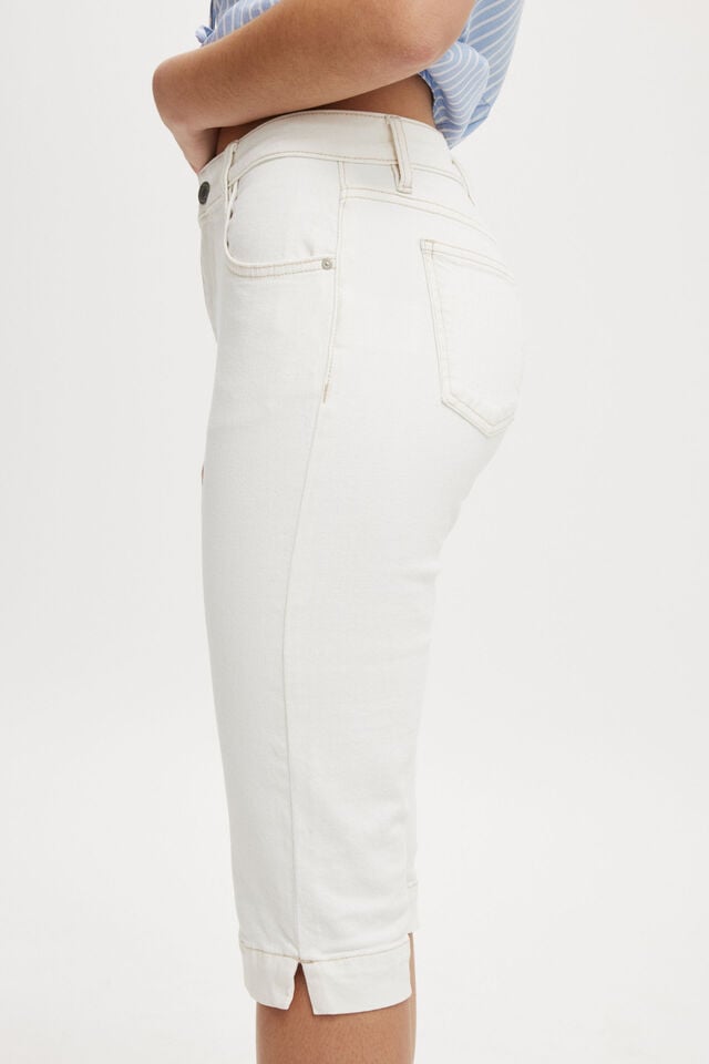 Cotton On Capri Jean Vintage White