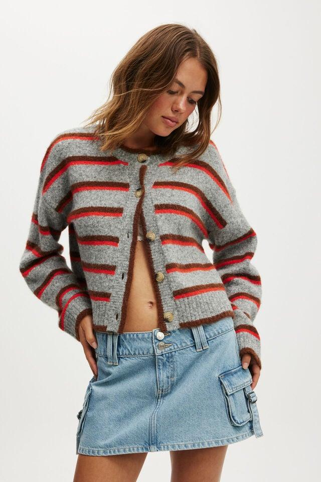 cotton on Cargo Denim Mini Skirt cleanwater blue