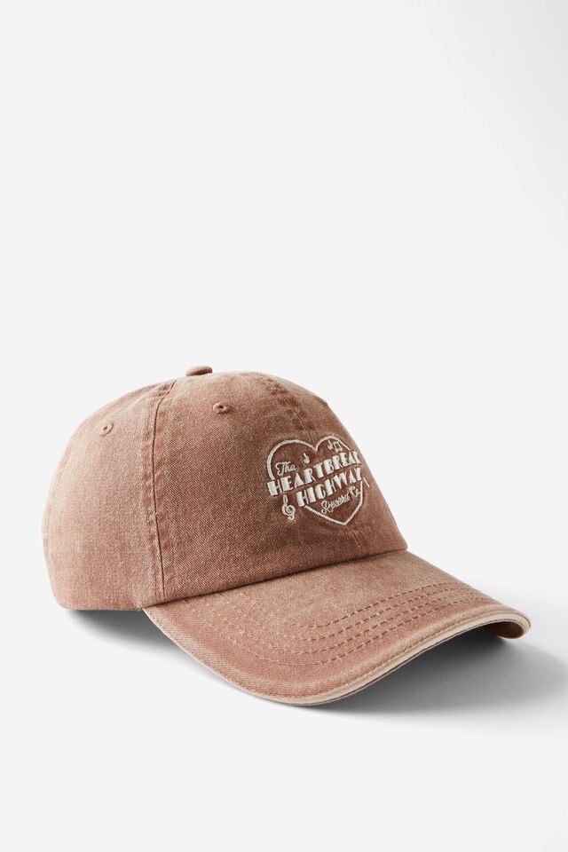 cotton on Classic Dad Cap heartbreak highway/choc