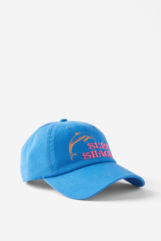 cotton on Classic Dad Cap surf shack/digital blue