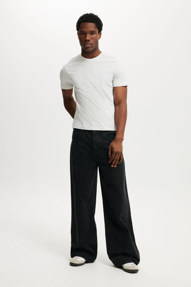 Cotton On Classic Fit T-Shirt White Marle