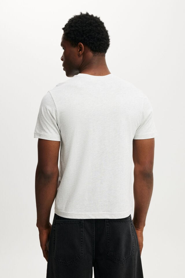 Cotton On Classic Fit T-Shirt White Marle