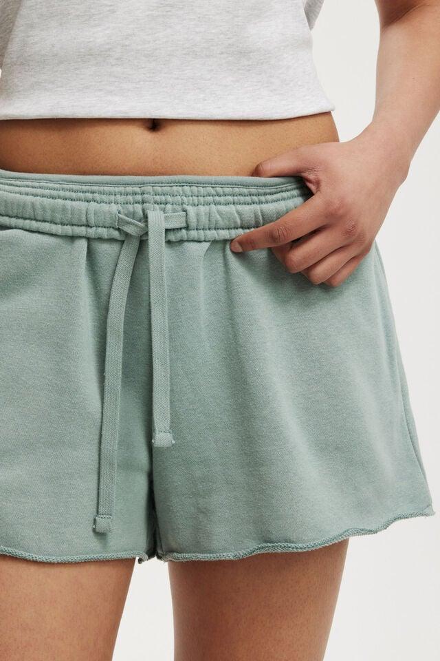 Cotton On Classic Fleece Mini Short Dark Sage