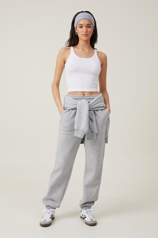 cotton on Classic Fleece Sweatpant grey marle