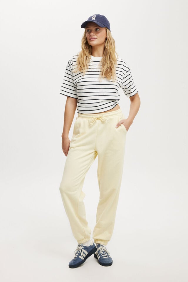cotton on Classic Fleece Sweatpant lemon icing