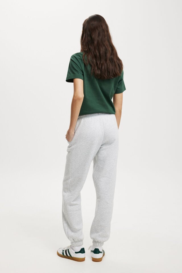 Cotton On Classic Fleece Sweatpant Soft Grey Marle