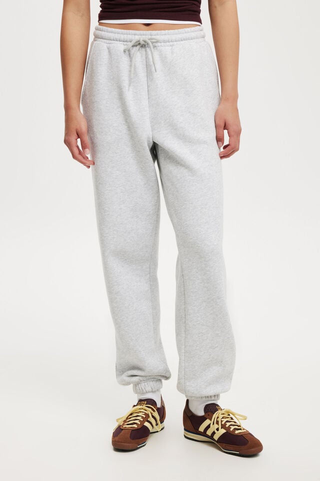 Cotton On Classic Fleece Sweatpant Soft Grey Marle