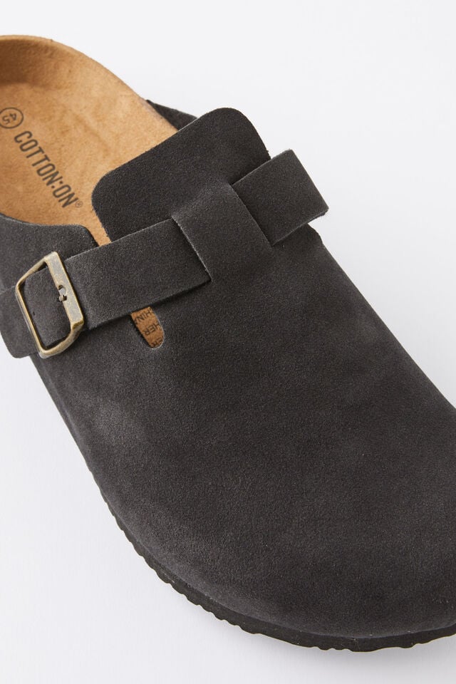 Cotton On Closed Toe Buckle Slide Black