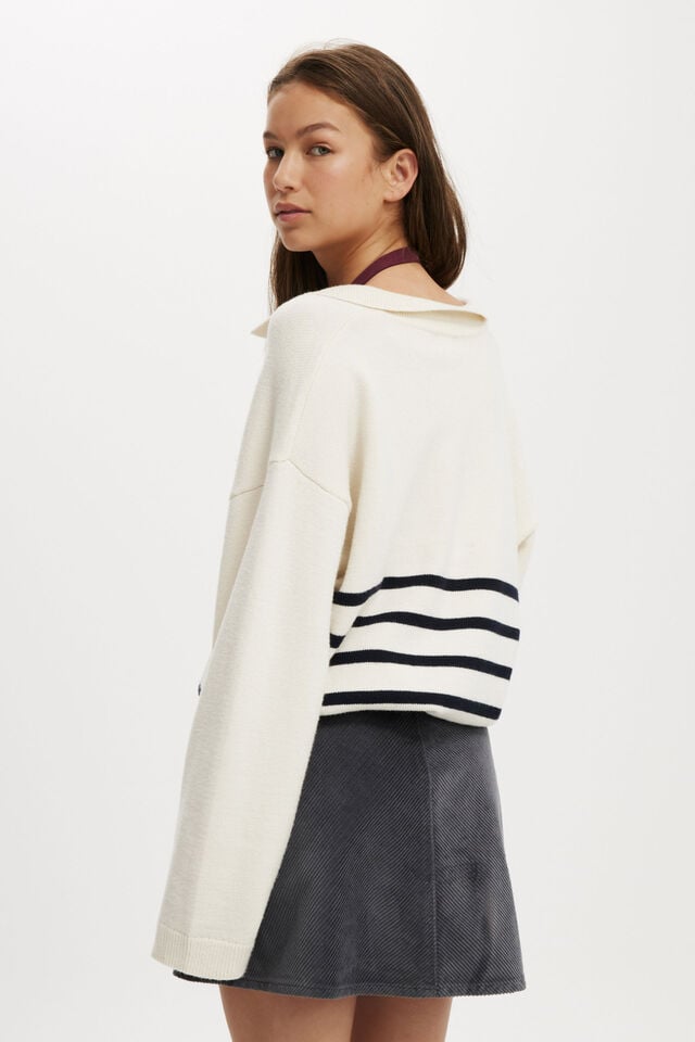 Cotton On Cord Gigi Mini Skirt Graphite